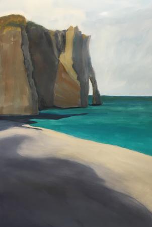 Kathie Boissiere, Etretat Cliffs, Karen Mason Memorial Award