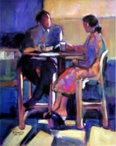Painting by Donna Zagotta