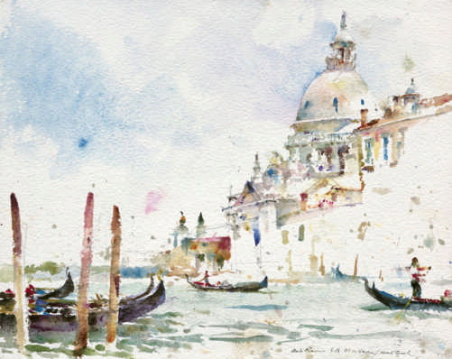 Painting by Charles Reid