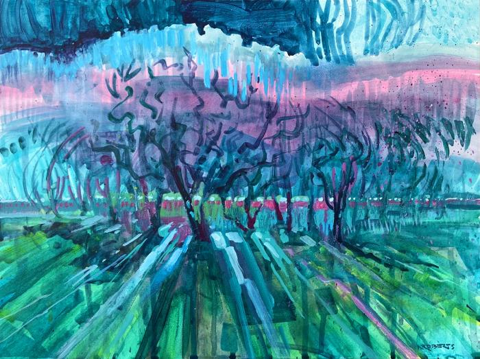 Nancy Roberts, Spring Orchard