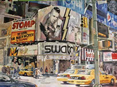 Laura Goldstein-Warren, Morning in Times Square, Charlotte Huntley Award   -  $550 