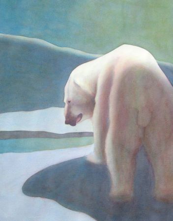 Carol Lutz, Polar Bear, Honorable Mention - 2012 Show at 48 Natoma