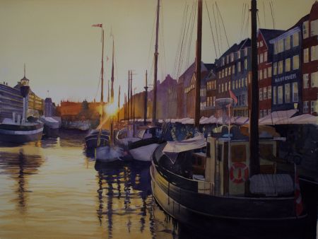 Magaret Washington, Copenhagen Sunset, 2nd Place