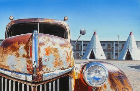 Peter Carey, Wigwam Motel, Blick Art Materials Award  