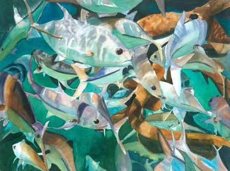 Rita Sklar, Feeding Frenzy, Honorable Mention