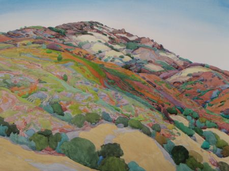 Robin Purcell, Summit From Curry Point, Watercolor West Award