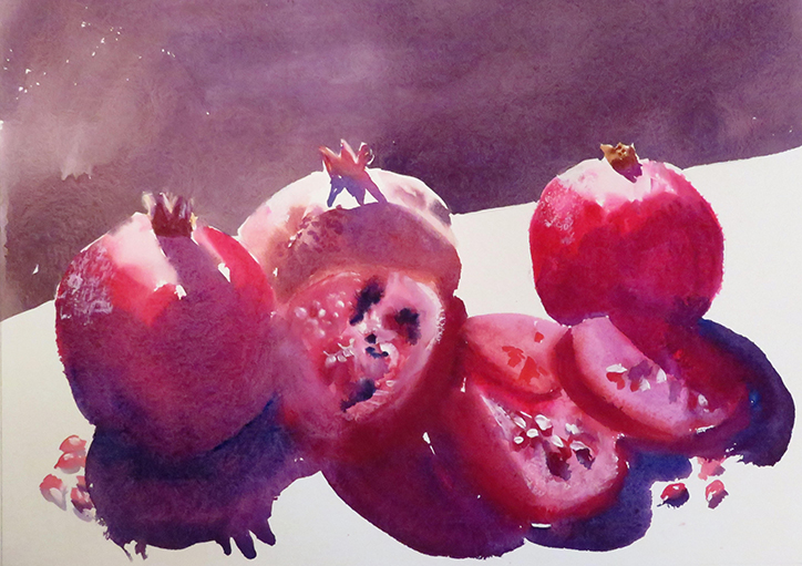 Beth-Bourland-NovemberPomegranates Dongfeng Li