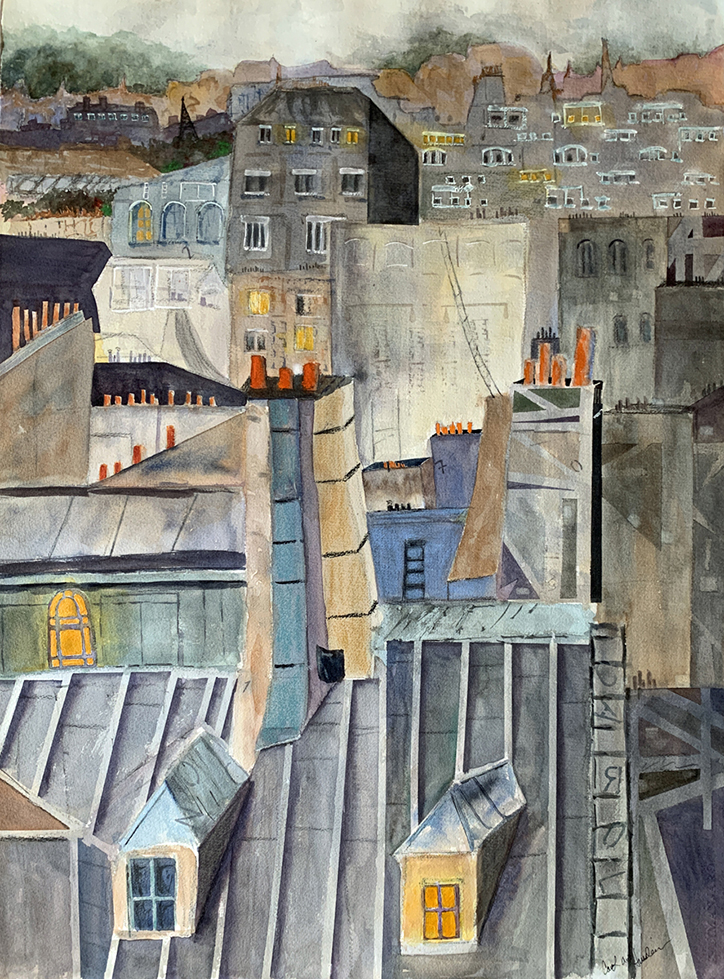 Carol-Husslein-RooftopsandChimneyPots Dongfeng Li