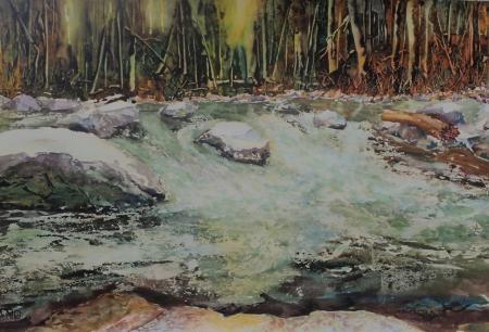 Chris Knopp, Silver Fork Evening, Honorable Mention, Delta Gallery