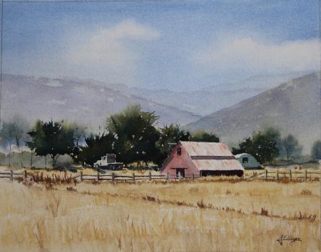 John Ediger, Red Barn, Second Place Dominican University. Explore Color. Discover Color.