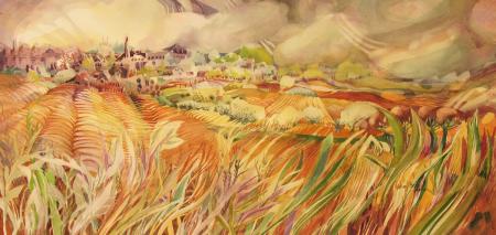 Leslie Cheney-Parr, Puy 2 Gold Fields, Mary Spivey Memorial Award, CWA 49th National Exhibition