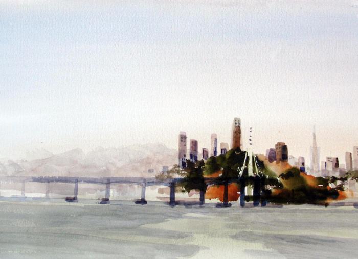 Salvador Valencia, San Francisco Skyline