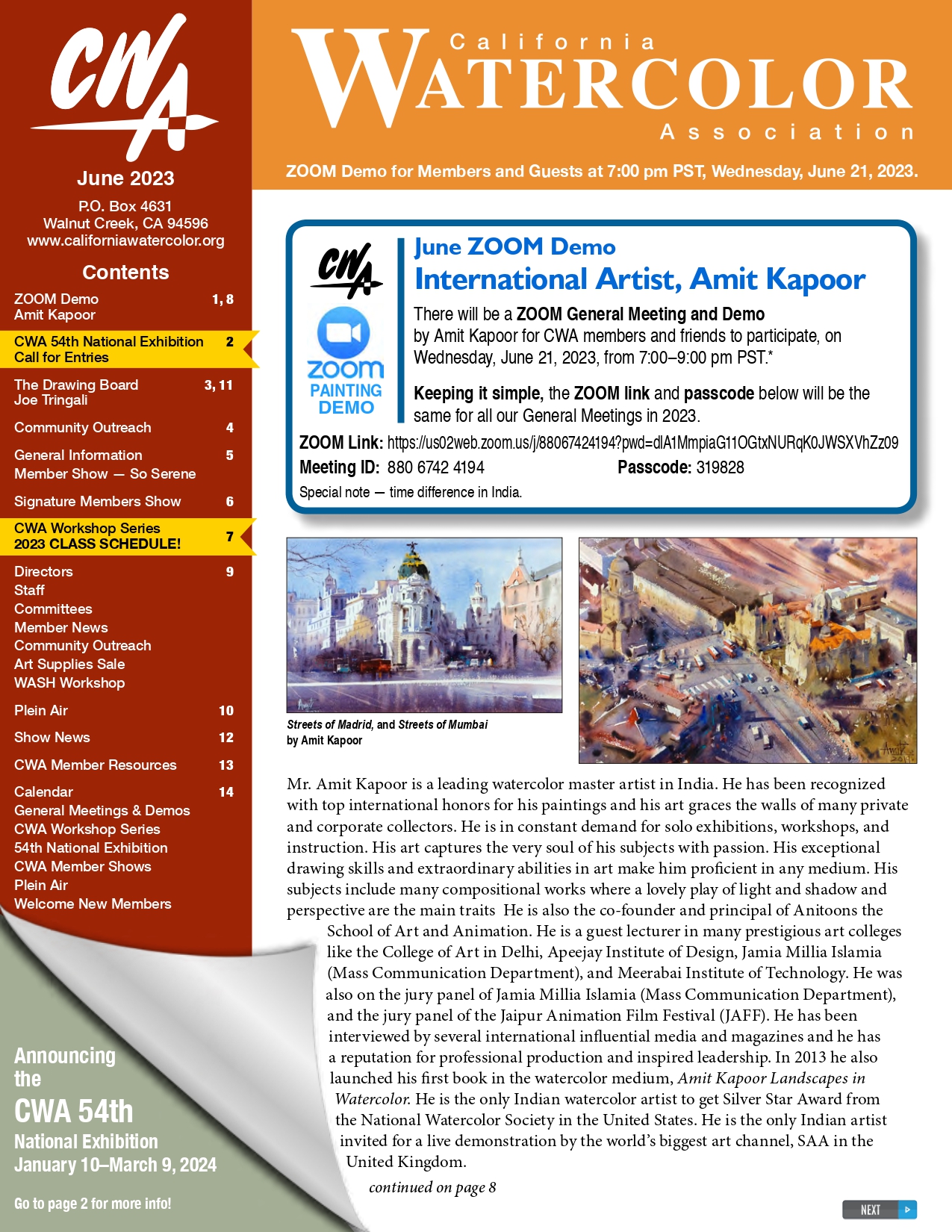 CWA 2023 June Newsletter