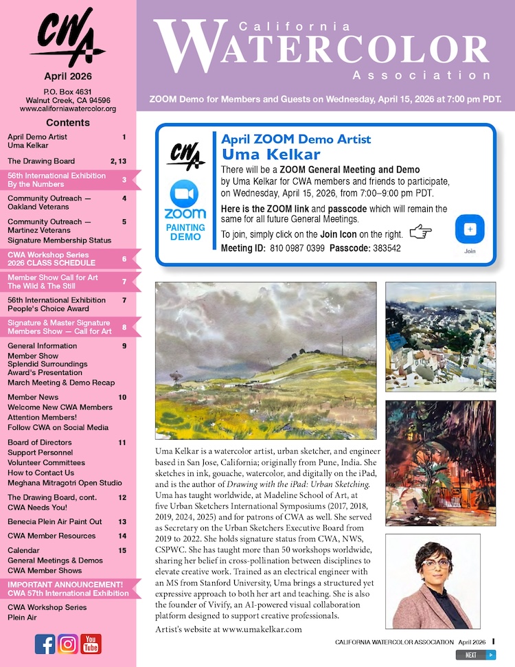 CWA April 2026 Newsletter CWA April 2026 Newsletter